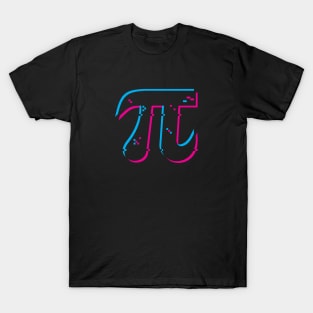 Glitched Out Pi Day T-Shirt